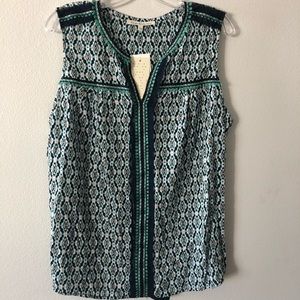 Daniel Rainn Printed Tank Top